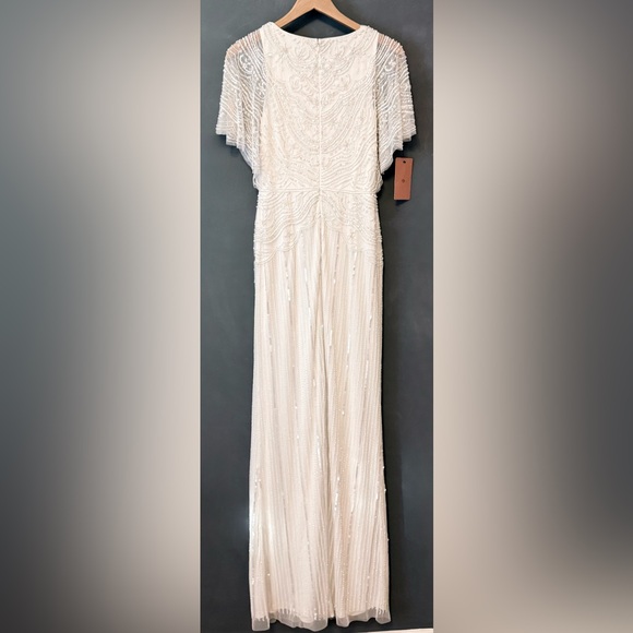 BHLDN White Beaded Sorrento Wedding Gown - Picture 7 of 12